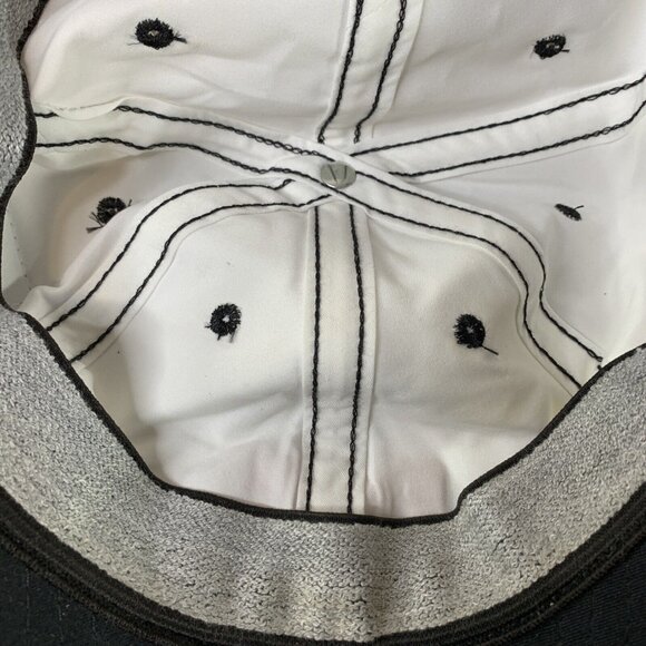 Max Energy White Hat Black Stitching one Size L/XL - Picture 7 of 8